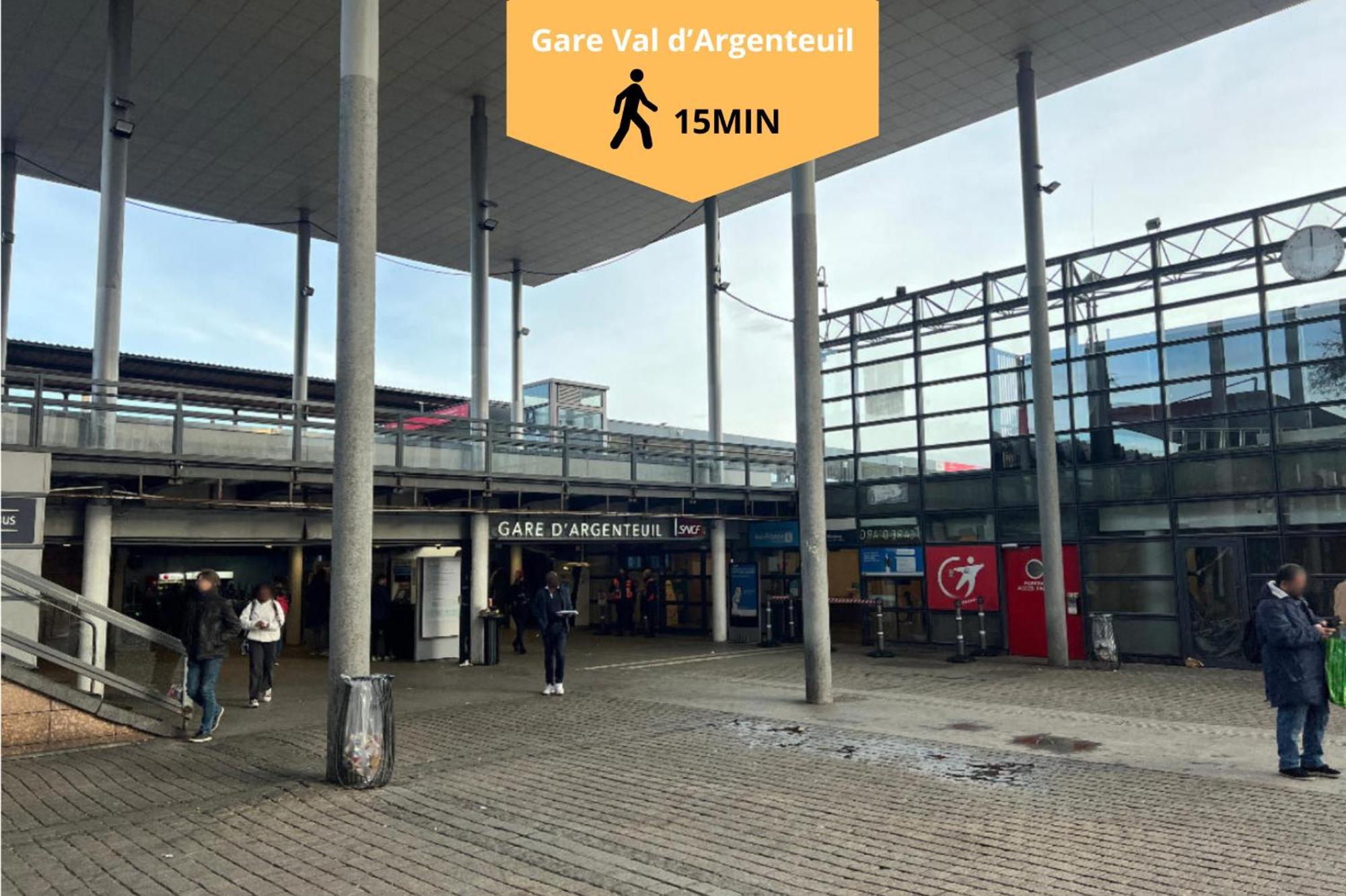 "Moonlight" Gare A 10Min De Paris, Wifi, Terrasse , Parking Apartment Argenteuil Ngoại thất bức ảnh